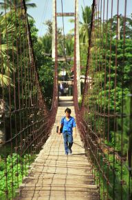 Sukhothai Historical Park in boring Thailand