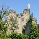 Castle Ruins of Landeck near Freiburg