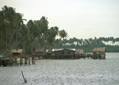 View from Kg Berakit jetty