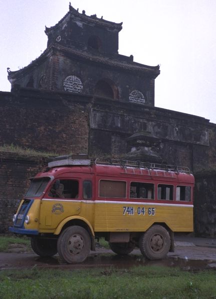 Public bus in Hue
