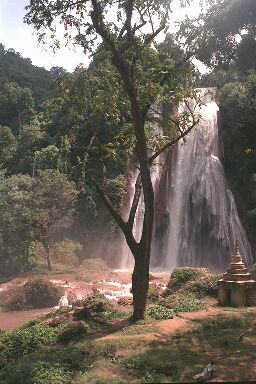 Anisakan Falls near Maymyo, Burma 